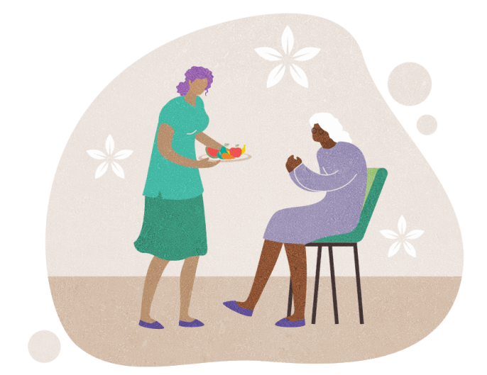 Nutrition for those with dementia